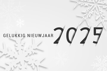 2025 - gelukkig nieuwjaar 2025