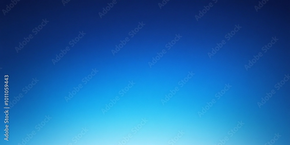Poster abstract blue background with a vivid gradient and smooth texture, providing a contemporary and futu