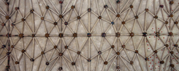 Ely, cathedral, plaster, ceiling, cambridgeshire