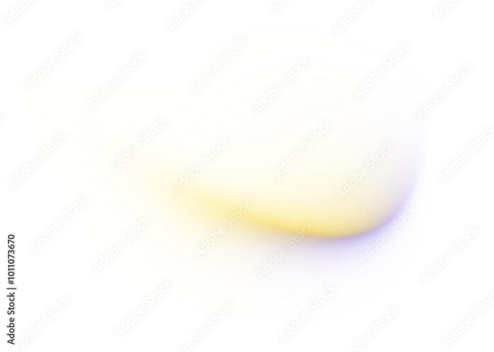 Poster abstract gradient shape on transparent background. dynamic blue yellow purple gradient wave design e