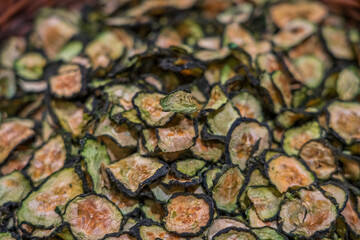 Dried Zucchini Chips for Healthy Snacking