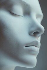 White Mannequin Head