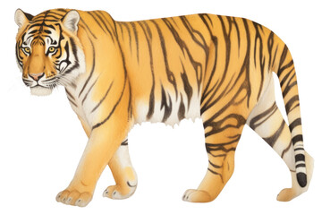 Obraz premium PNG Tiger wildlife animal mammal.