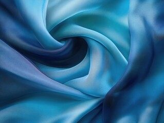 Obraz premium Blue and Purple Fabric Close Up
