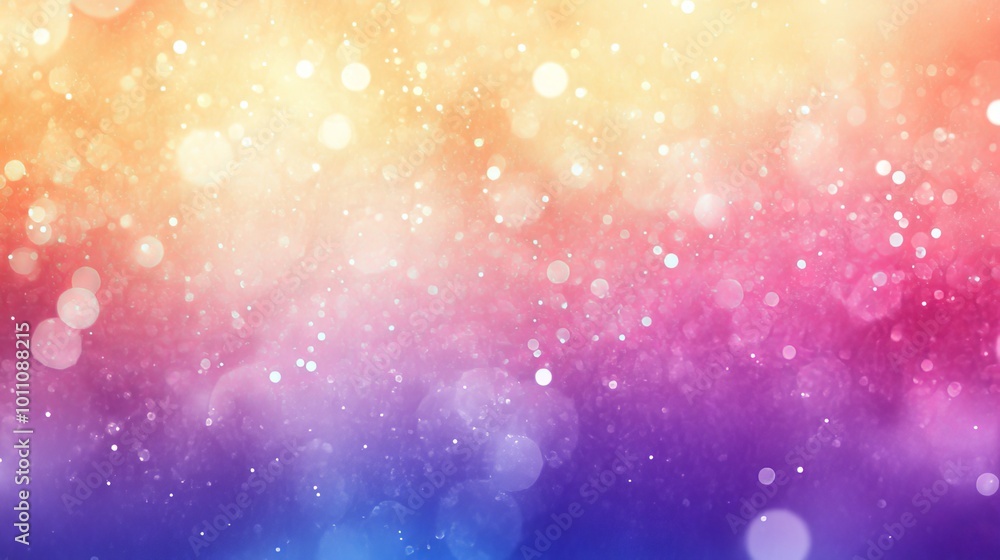 Canvas Prints beautifully blurred pastel gradient background with soft bokeh lights, perfect for enhancing digital