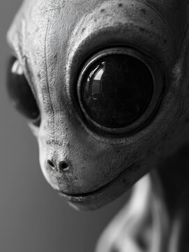 Close-up of alien