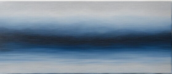Fototapeta premium Abstract Landscape in Blue Tones