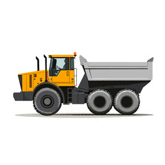 Fototapeta premium Dump truck 