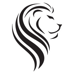 Naklejka premium lion vector