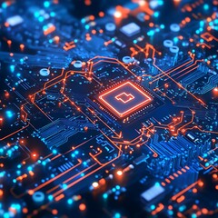 Breakthrough microchip and circuit designs advancing future technology and AI systems.