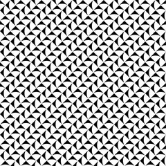 Seamless pattern with geometric motifs in black and white. Vector illustration.