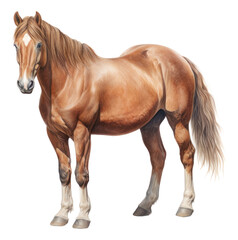 Fototapeta premium PNG Horse stallion drawing mammal.