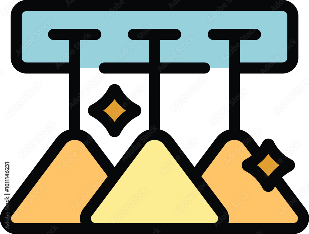 Poster this icon represents the process of surface mining, a method used to extract minerals close to the e