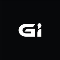 Letter Gi Logo Design