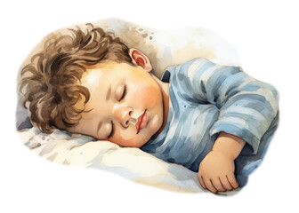 PNG Sleeping baby portrait comfortable.