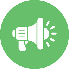 Obraz premium Megaphone Vector Icon