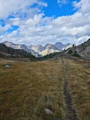 Trail in the mountains