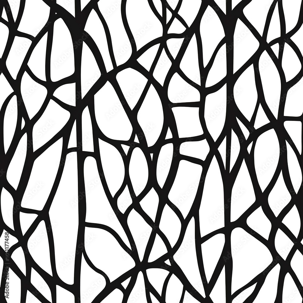 Poster abstract seamless repeat simple geometric pattern.