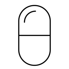 Medicine pill icon