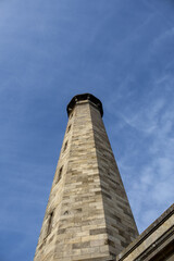 lighthouse on the coast of the country