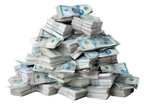 PNG Banknotes money investment abundance.