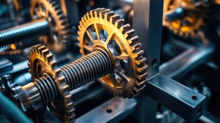 Fototapeta premium A company using process optimization tools to enhance workflow efficiency and streamline business operations, representing automation strategies