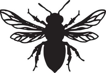 Obraz premium bee vector illustration design,awesome bee svg,bee high resolution printable artwork