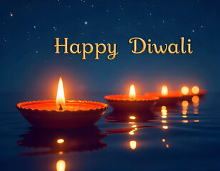 Happy Diwali Greeting Card Templates - Festive Art for Diwali Celebrations