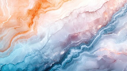 Obraz premium pastel tone soft modern abstract background Abstract watercolor texture, colorful waves