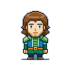 Fototapeta premium Iconic Character Designs for Modern Gaming and Retro Nostalgia