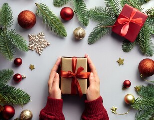 Offrir un cadeau de no&euml;l