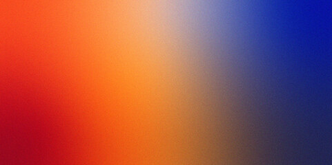 Abstract noise background with a red and orange gradient for appealing and modern aesthetic Gradient red yellow orange blue blur abstract .. Best design for your ad, poster, banner	
