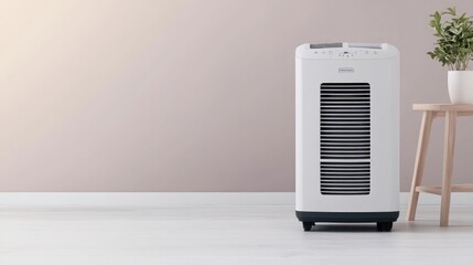 Modern Air Conditioner in a Room.