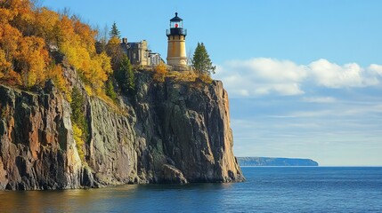 Lighthouse on Lake Superior