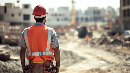 Construction Worker in Arabian Peninsula