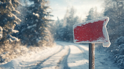 Composite image of santa empty sign