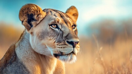 Obraz premium Lioness in Kruger