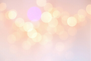 Abstract blurred bokeh background