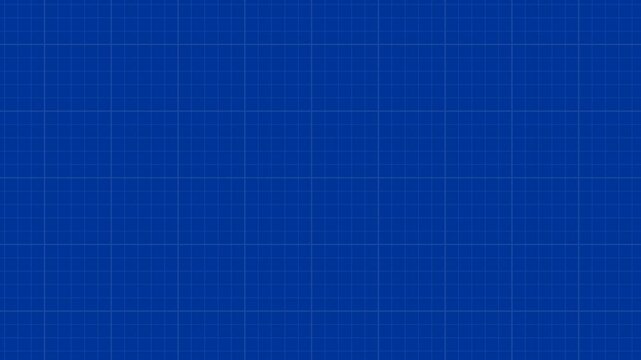 blueprint square line seamless pattern background video 