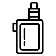 Vaping device icon