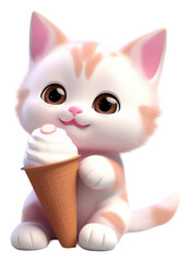 PNG Kitten dessert mammal pet.