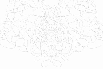 Abstract scribble lines elegant white background