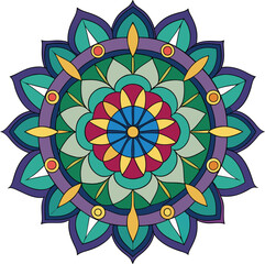 Ornamental luxury mandala pattern  design
