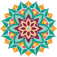 Ornamental luxury mandala pattern  design
