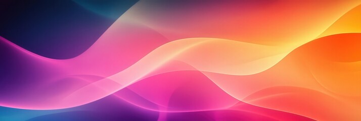 Obraz premium Abstract Colorful Waves