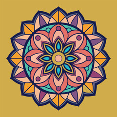 Ornamental luxury mandala pattern  design
