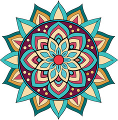 Ornamental luxury mandala pattern  design
