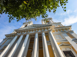 St. Petersburg, Russia, July 9, 2024. Buildings Architecture Alexander Nevsky Lavra