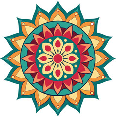 Ornamental luxury mandala pattern  design
