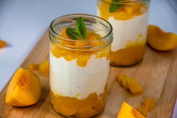 Solero Dessert in Glas